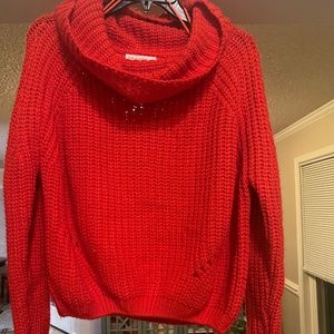 Red sweater